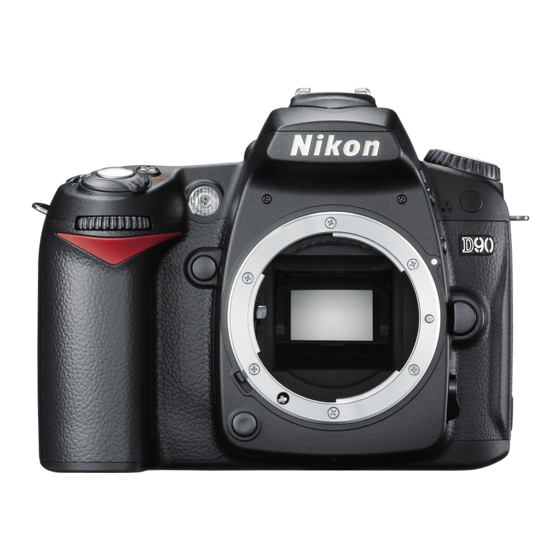 Nikon D90 User Manual