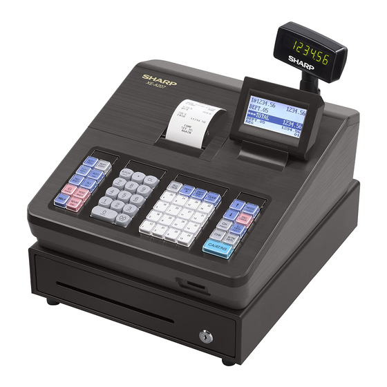 SHARP XEA207 INSTRUCTION MANUAL Pdf Download ManualsLib