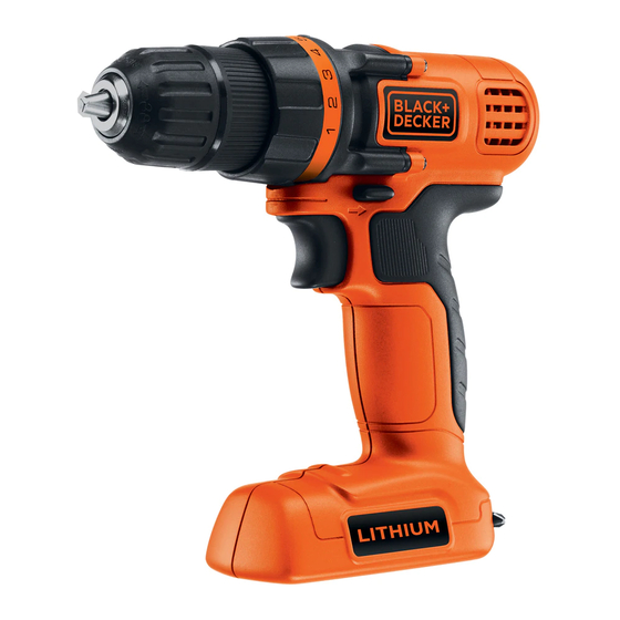 User manual Black & Decker TI747 (7 pages)