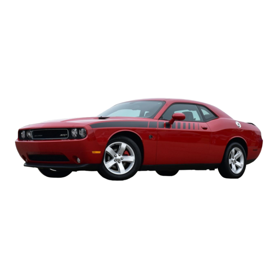 DODGE CHALLENGER 2013 USER MANUAL Pdf Download ManualsLib