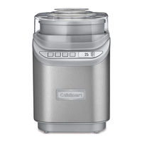 Datavision - Cuisinart Frozen Dessert Maker ICE-45 User Manual