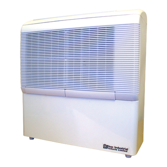 Ebac 880e Dehumidifier Instructions