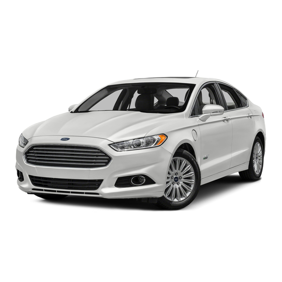 FORD 2016 FUSION OWNER'S MANUAL Pdf Download | ManualsLib