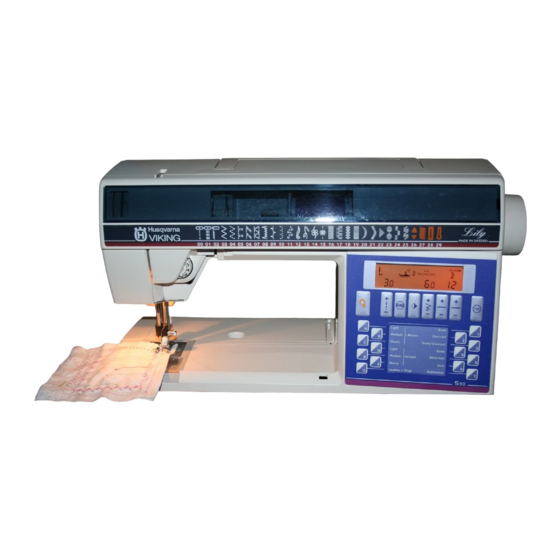 HUSQVARNA VIKING LILY 535 INSTRUCTION BOOK Pdf Download ManualsLib