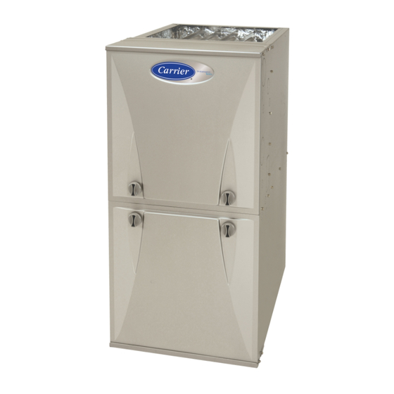 CARRIER 59TP6A INSTALLATION, STARTUP, OPERATING AND SERVICE AND