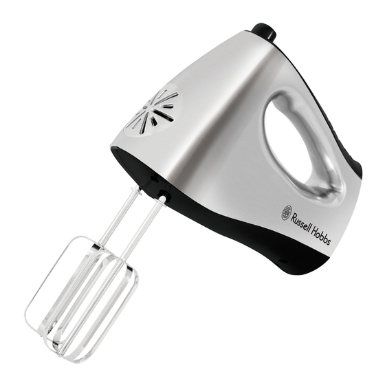 RUSSELL HOBBS RHMX1 INSTRUCTIONS & WARRANTY Pdf Download ManualsLib