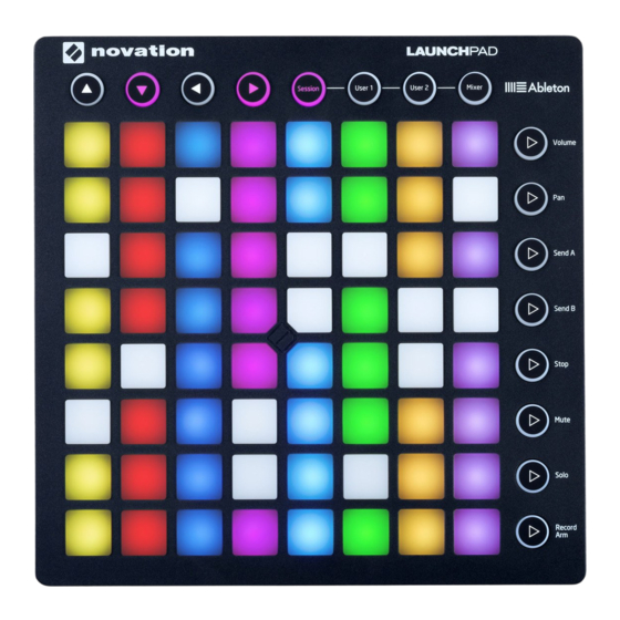 Novation Launchpad MKII Operation Manual