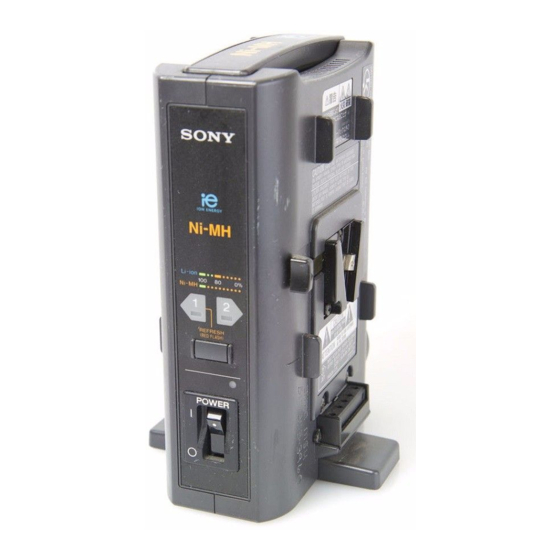 Sony BC-M50 Manuals
