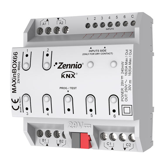 Zennio MAXinBOX66 Technical Documentation