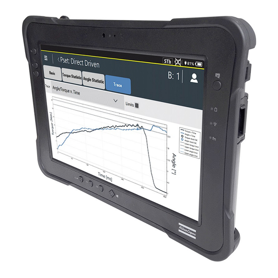 Atlas Copco STpad Operation Manual