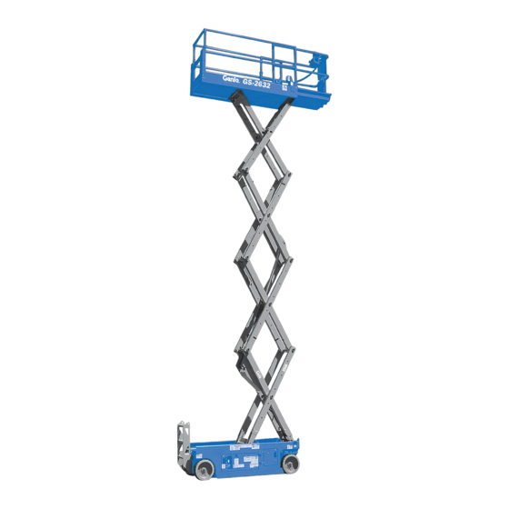 Terex Genie GS -1530/32 Manuals