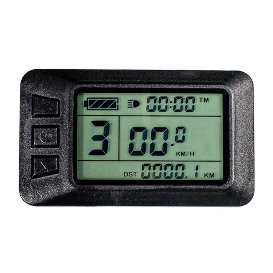 KUNTENG KT-LCD7 - E-Bike Display Manual