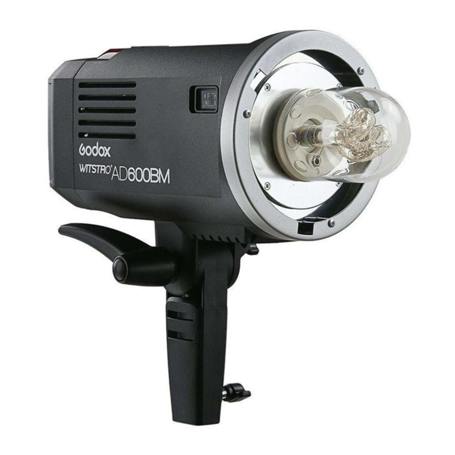 Godox AD600BM - WITSTRO Powerful & Portable Flash Manual