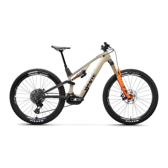 Bosch WHYTE E-Lyte 140 Owner's Manual