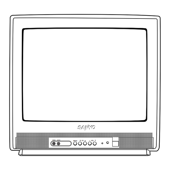 Sanyo C14LT77M Service Manual