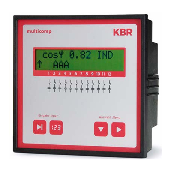 KBR Multicomp 2F144-NC-1V1C06RO Operating Instructions, Technical Parameters