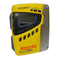 Sony Sports Walkman WM-FS497 Service Manual