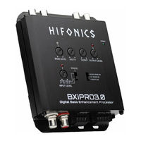 Hifonics BXiPRO3.0 Operator's Manual
