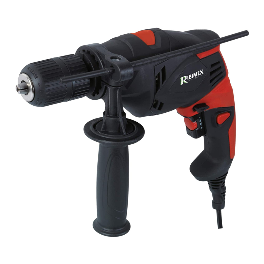 Ribimex Ribitech PRPER710/13 User And Maintenance Manual