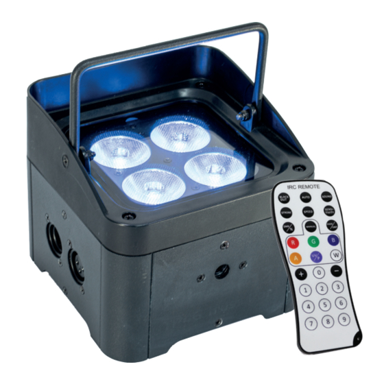 Ibiza TBOX-QUAD4 Manual