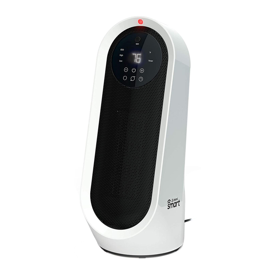 Atomi smart Smart WiFi - Ceramic Tabletop Heater Quick Start Guide