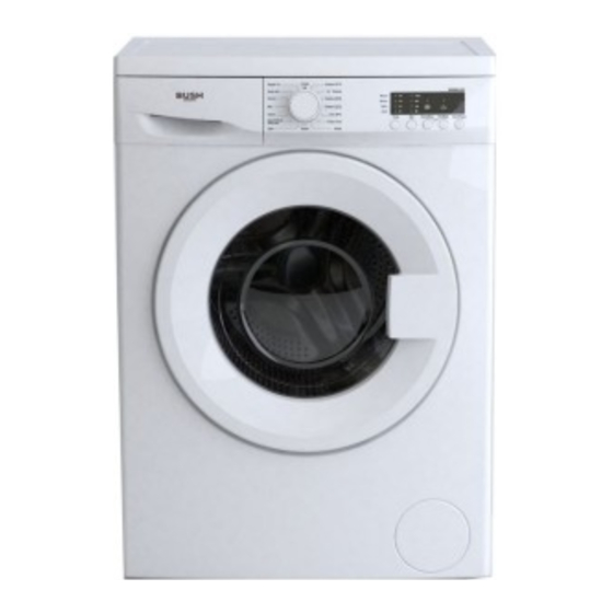 Bush WMNSN612W 6kg washing machine Manuals