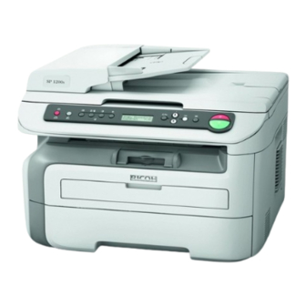 Ricoh SP 1200S User Manual