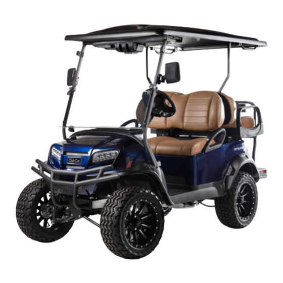 Club Car Onward 2018 Manuals