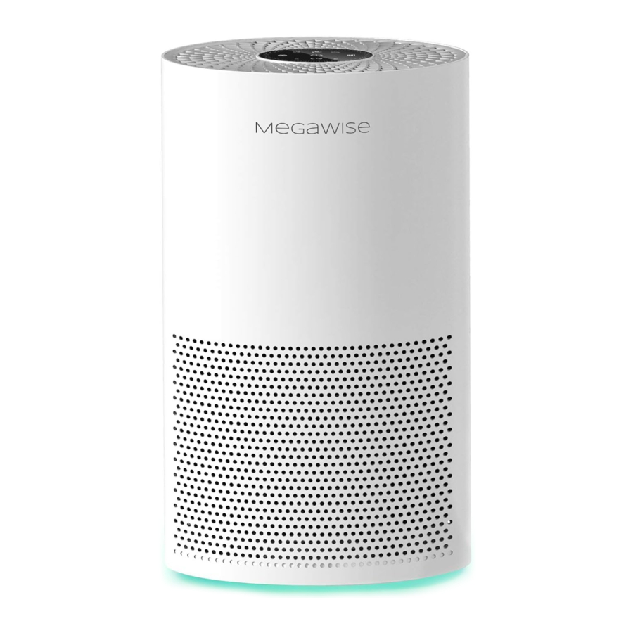 MegaWise EPI235A - Smart Air Purifier for Home Large Room Manual