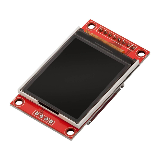 AZ-Delivery ebook 1.8 Inch Color TFT Display Module Manuals