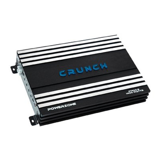 Crunch PowerZone P 900.4 User Manual