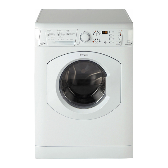 Hotpoint WDF740A Instructions For Use Manual
