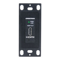 Crestron DM-RX1-1G Operations & Installation Manual