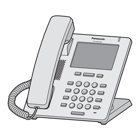 Panasonic KX-HDV330 Operating Instructions Manual