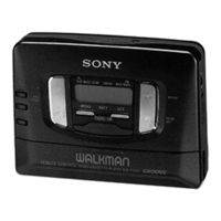 Sony Walkman WM-FX563 Service Manual