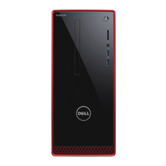 Dell Inspiron 3656 Quick Start Manual