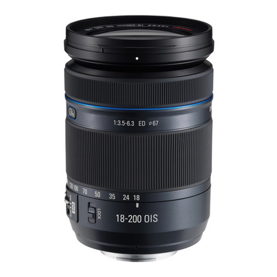 Samsung 18-200mm F3.5-6.3 ED OIS User Manual