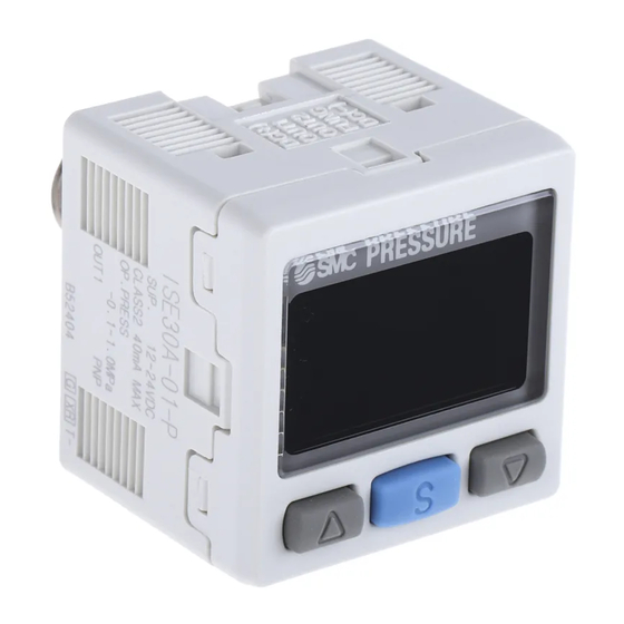 SMC Networks ZSE30A(F) Operation Manual
