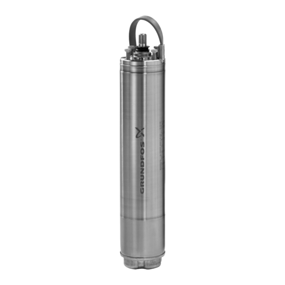 Grundfos MS6000 Service Instructions Manual