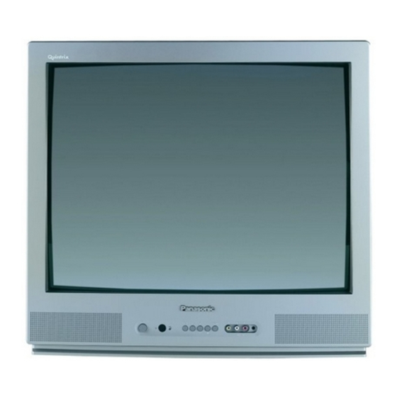 Panasonic TX-28CK1 Service Manual