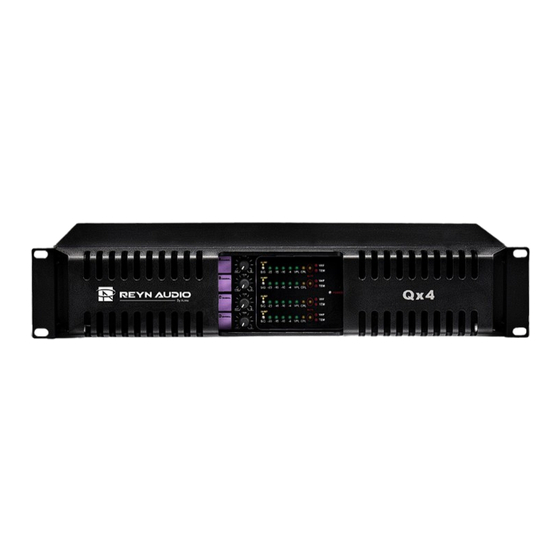 Reyn Audio QX4 series User Manual