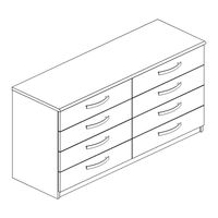 Argos New Hallingford 4+4 Drawer Chest Assembly Instructions Manual