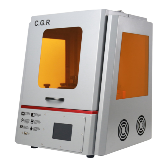 WANHAO CGR Series User Manual