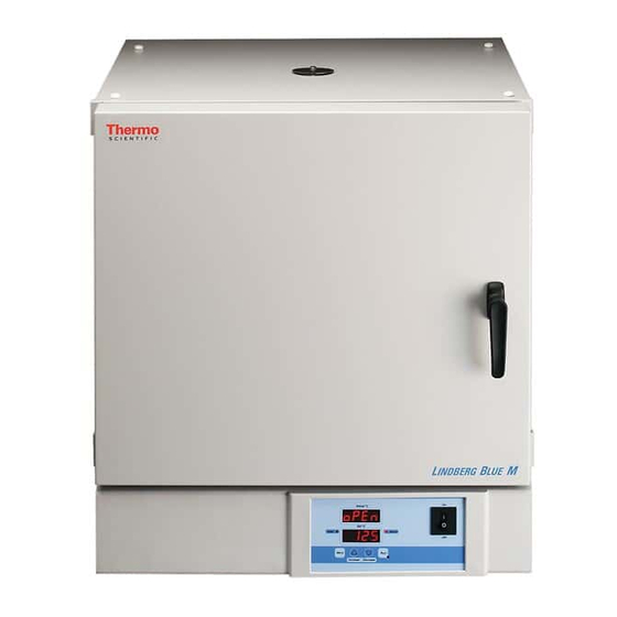 Thermo Scientific Lindberg Blue M 3055 Series Operating Manual And Parts List
