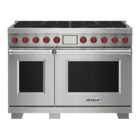 Wolf DF60650F/S/P Quick Start Manual