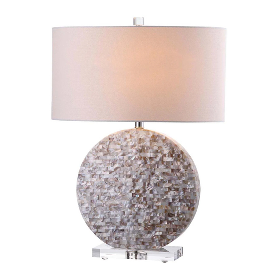 Safavieh Lighting LINDSEY LIT4295A Manual