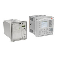 Abb REX615 Installation Manual