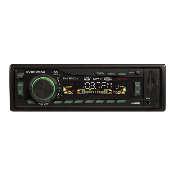 SoundMax SM-CMD2022 Instruction Manual