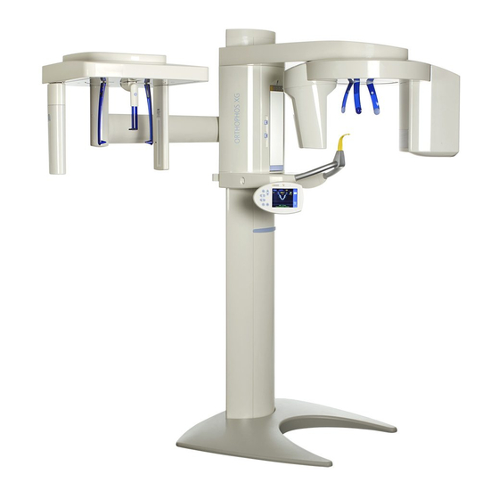 Sirona Orthophos XG 3D Ceph X-ray Machine Manuals