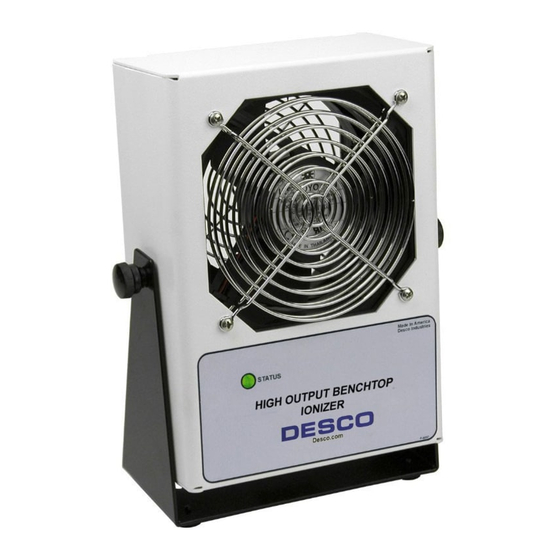 Desco 60505 Installation, Operation And Maintanance
